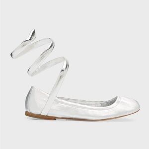 Rene Caovilla “Snake” Wrap Flat